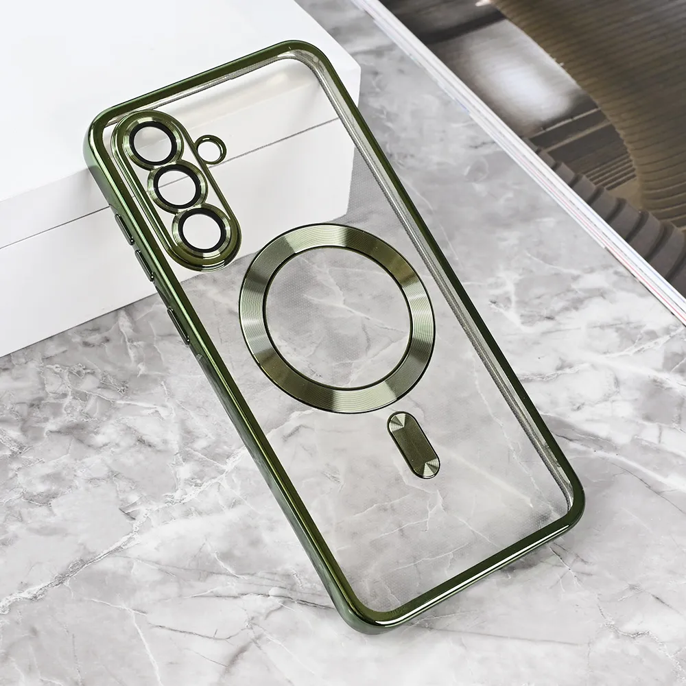 Maska Magsafe Lux za Samsung A566B Galaxy A56 5G zelena