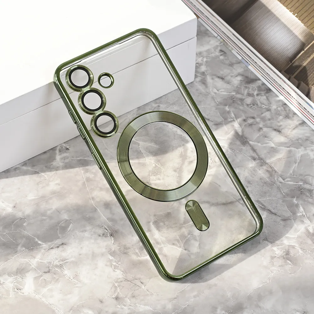 Maska Magsafe Lux za Samsung S931B Galaxy S25 zelena