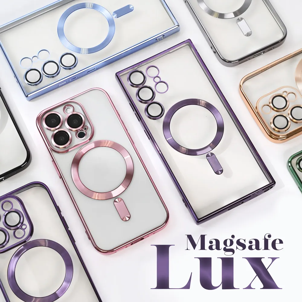 Maska Magsafe Lux za Samsung S938B Galaxy S25 Ultra ljubicasta