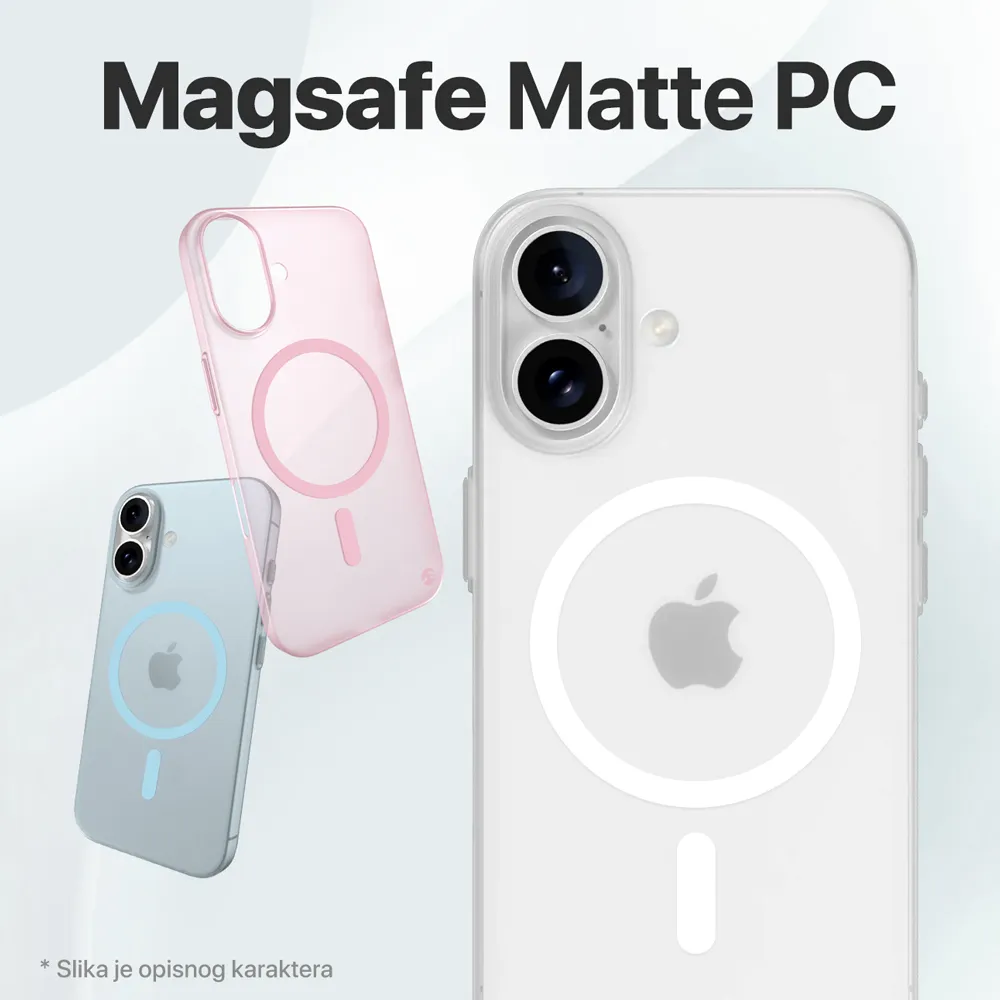 Maska Magsafe Matte PC za Samsung A266B Galaxy A26 5G siva