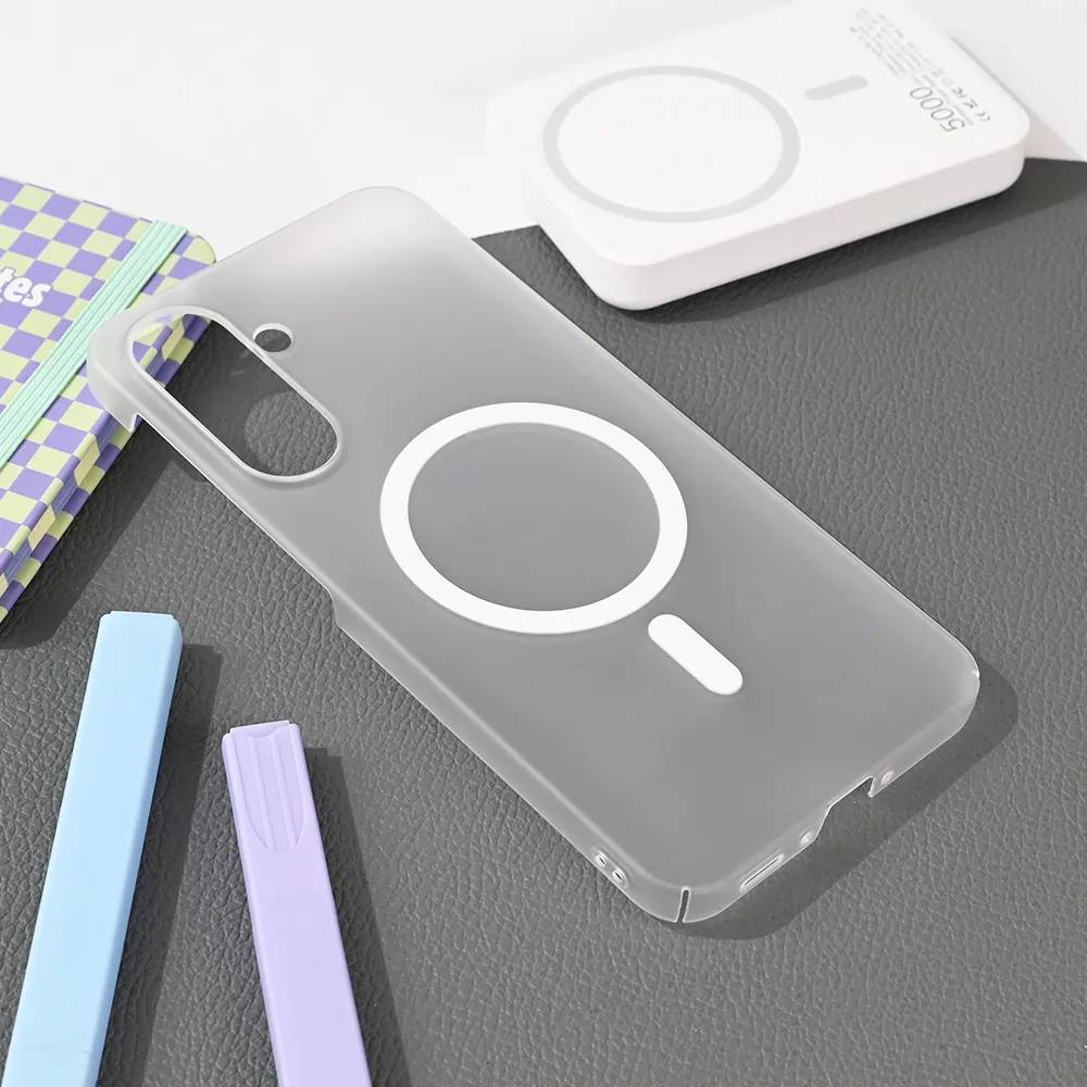 Maska Magsafe Matte PC za Samsung A566B Galaxy A56 5G bela