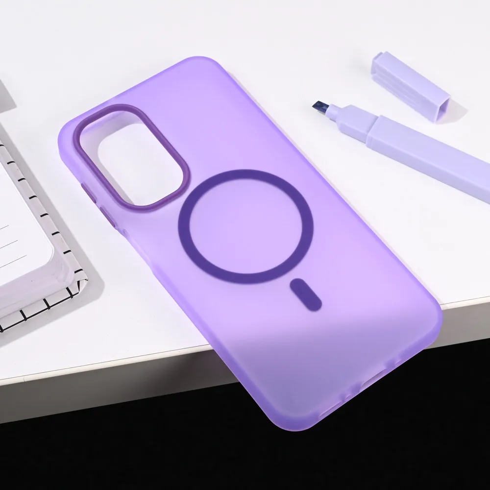 Maska Magsafe Pastel za Samsung A266B Galaxyg A26 5G ljubicasta
