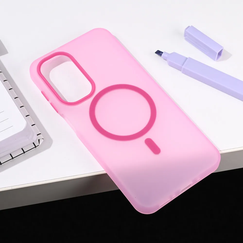 Maska Magsafe Pastel za Samsung A266B Galaxyg A26 5G roze
