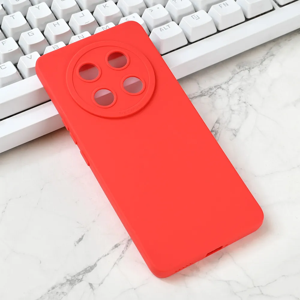 Maska Silikon Pro Camera za Honor Magic 7 Lite crvena