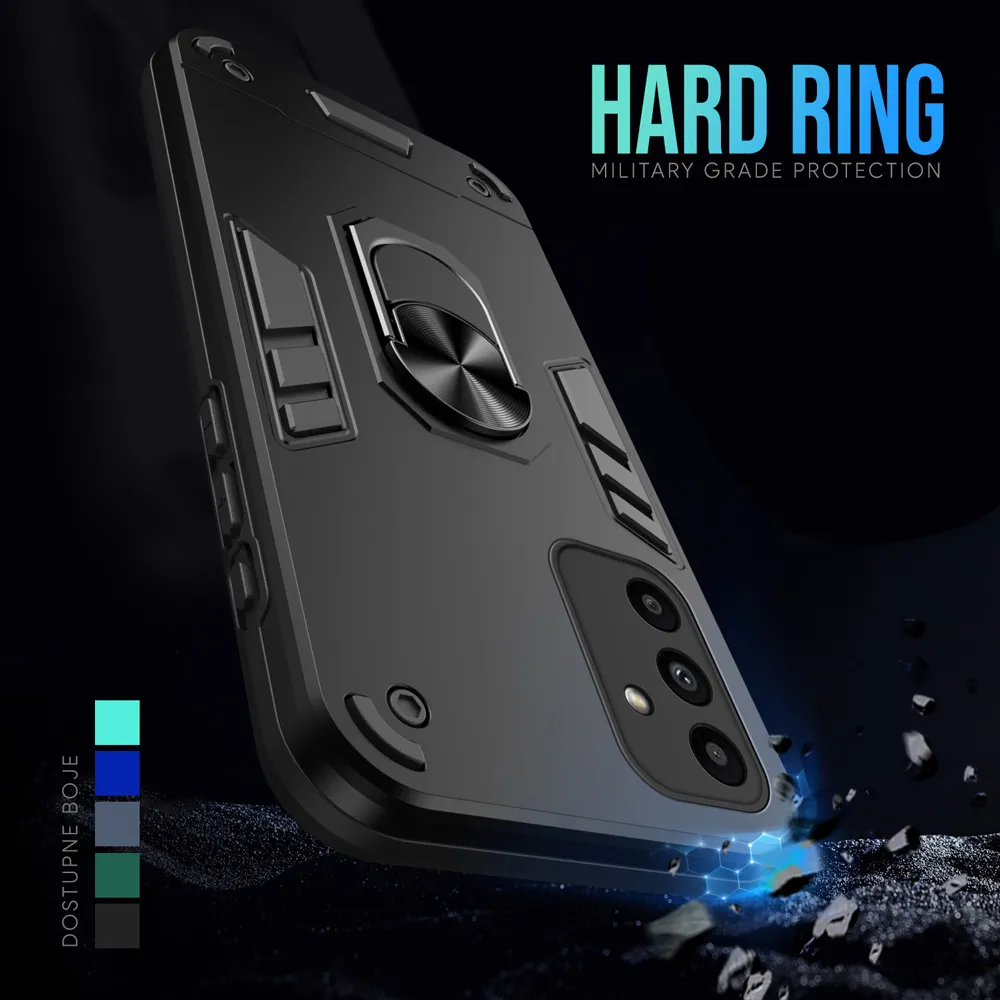 Maska Hard Ring za Honor x7b tamno zelena