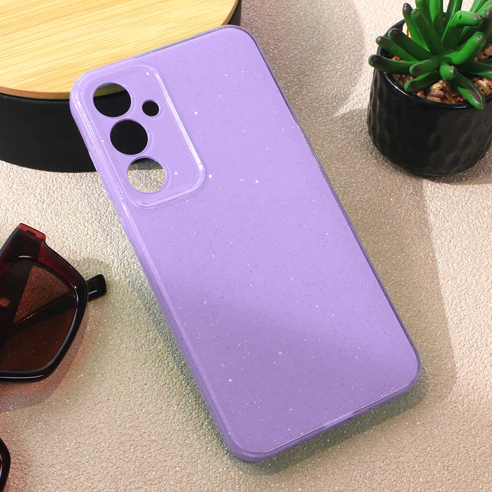 Maska Sparkle Dust za Samsung A556B Galaxy A55 5G ljubicasta