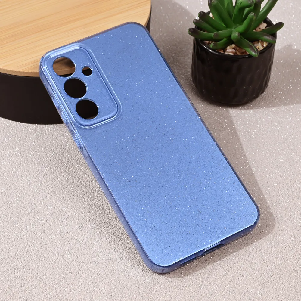 Maska Sparkle Dust za Samsung A556B Galaxy A55 5G plava