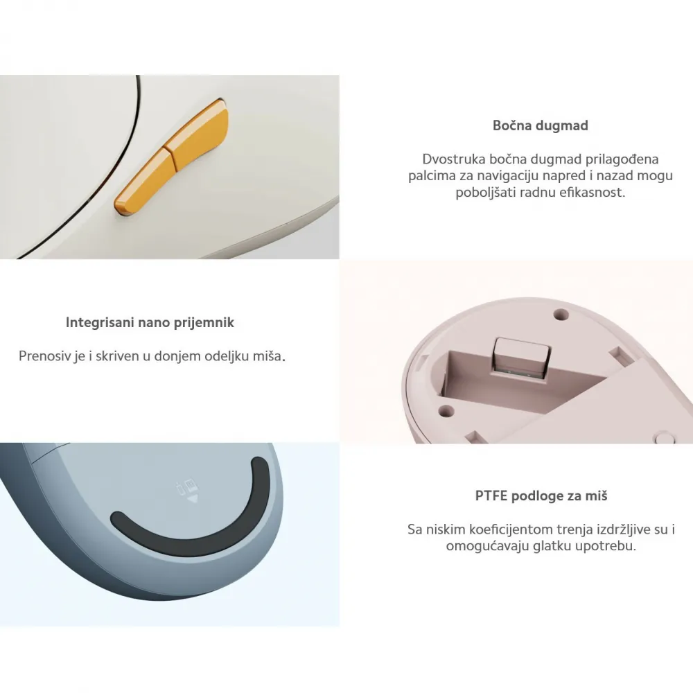 Xiaomi Mi wireless mis 3 crni