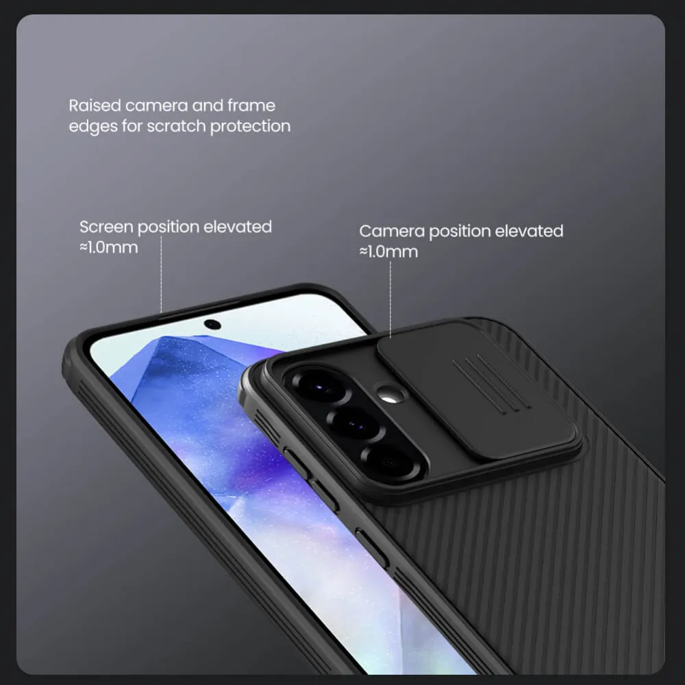 Maska Nillkin CamShield Pro za Samsung A566B Galaxy A56 5G crna