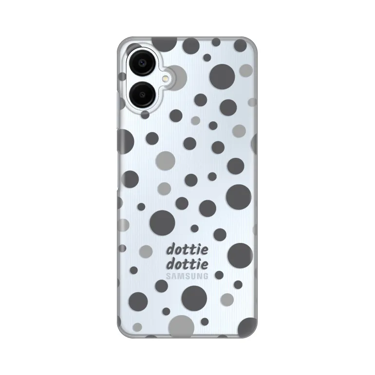 Maska Silikonska Print Skin za Samsung A065F Galaxy A06 Dottie Dottie Gray