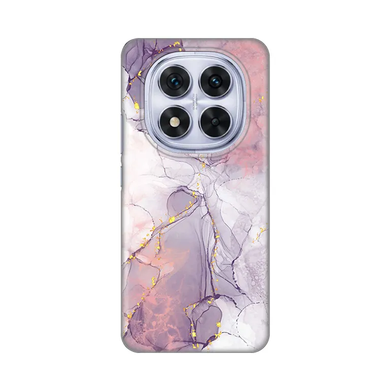 Maska Silikonska Print za Xiaomi Redmi Note 14 Pro 5G (EU) Pink Marble