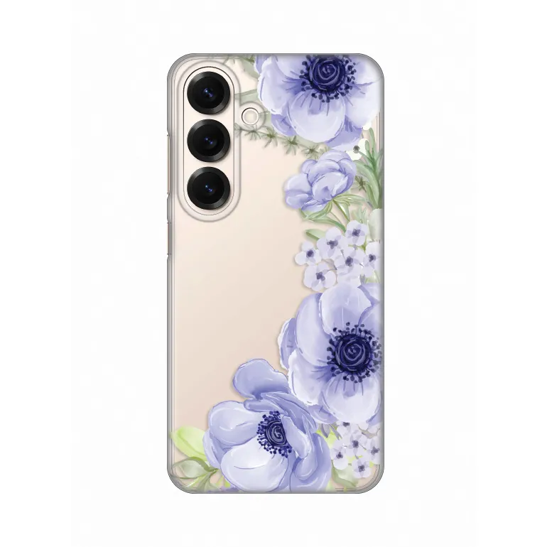 Maska Silikonska Print Skin za Samsung S931B Galaxy S25 Blue Roses