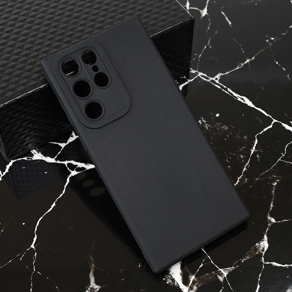 Maska Teracell Giulietta za Samsung Galaxy S22 Ultra mat crna
