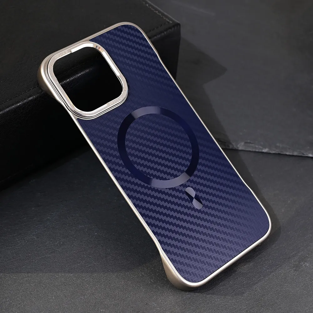 Maska Magsafe Carbon za iPhone 16 Pro Max 6.9 plava