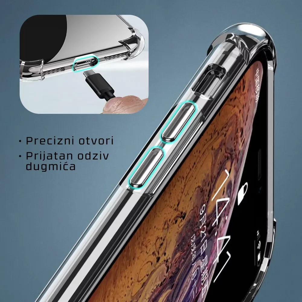 Maska Transparent Ice Cube za Honor Magic 7 Lite