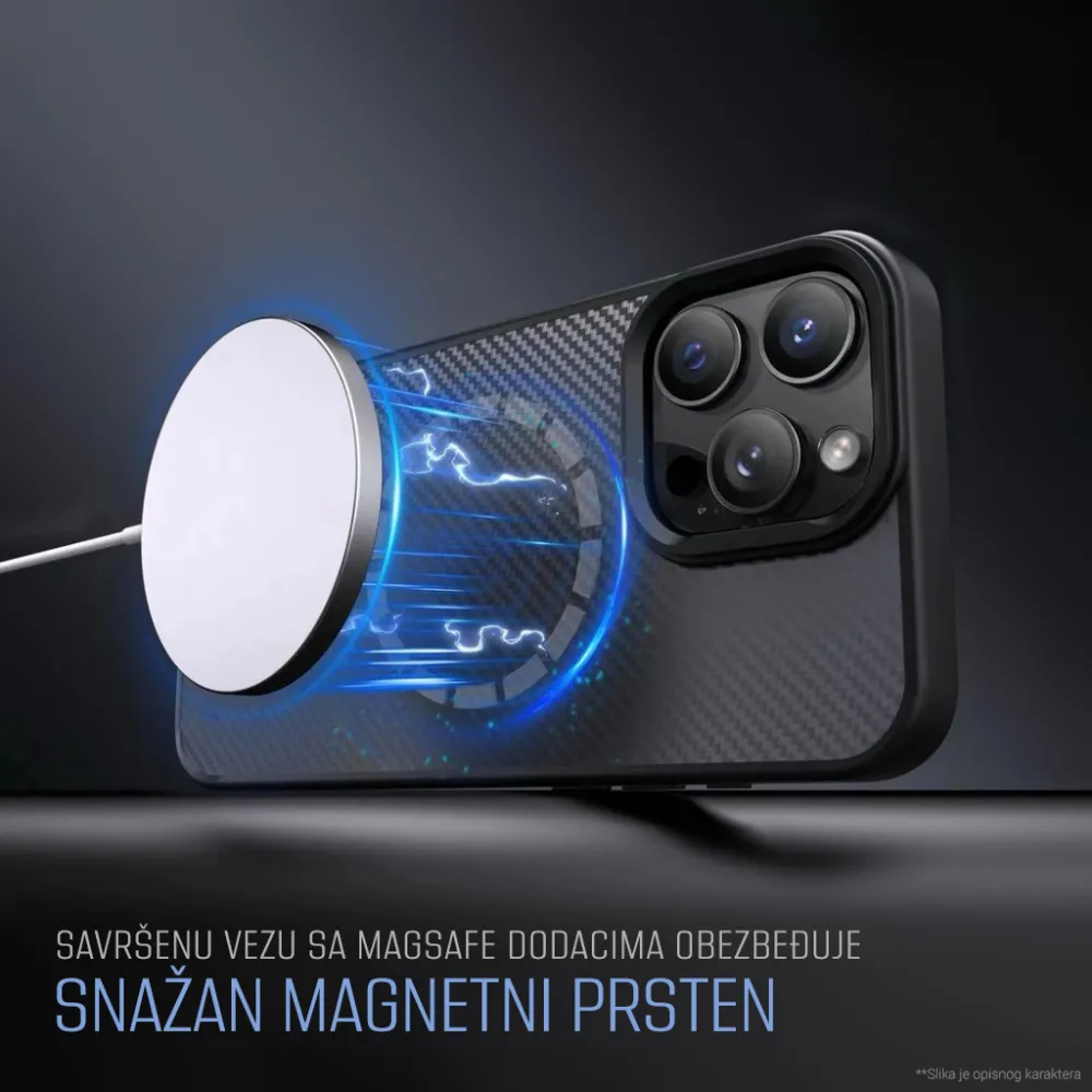 Maska Magsafe Kevlar za iPhone 11 6.1 braon