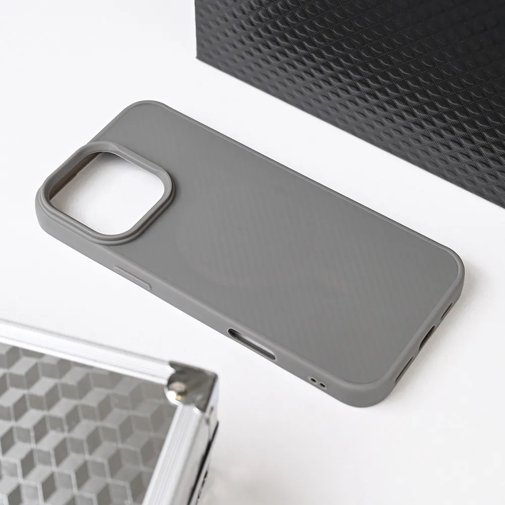 Maska Magsafe Kevlar za iPhone 16 Pro Max 6.9 siva