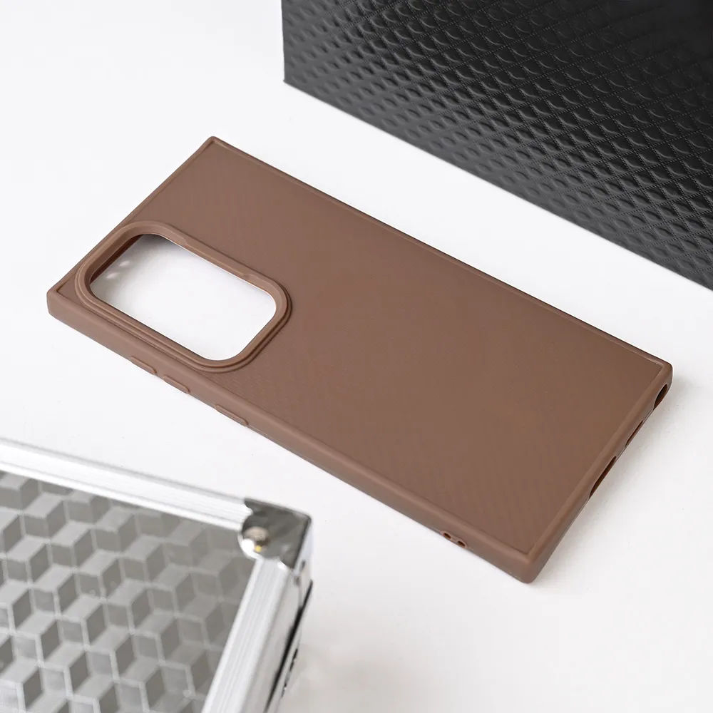 Maska Magsafe Kevlar za Samsung S928B Galaxy S24 Ultra braon