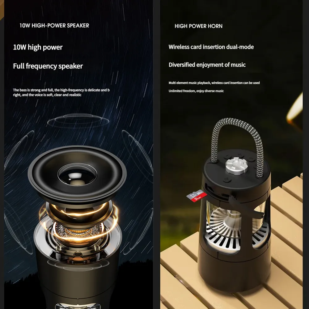 Bluetooth zvucnik QD08 crni