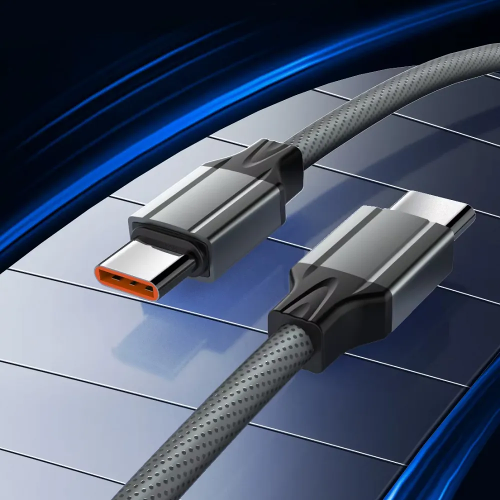 Data kabl LDNIO LC441c-100W Type C na Type C sivi 1m