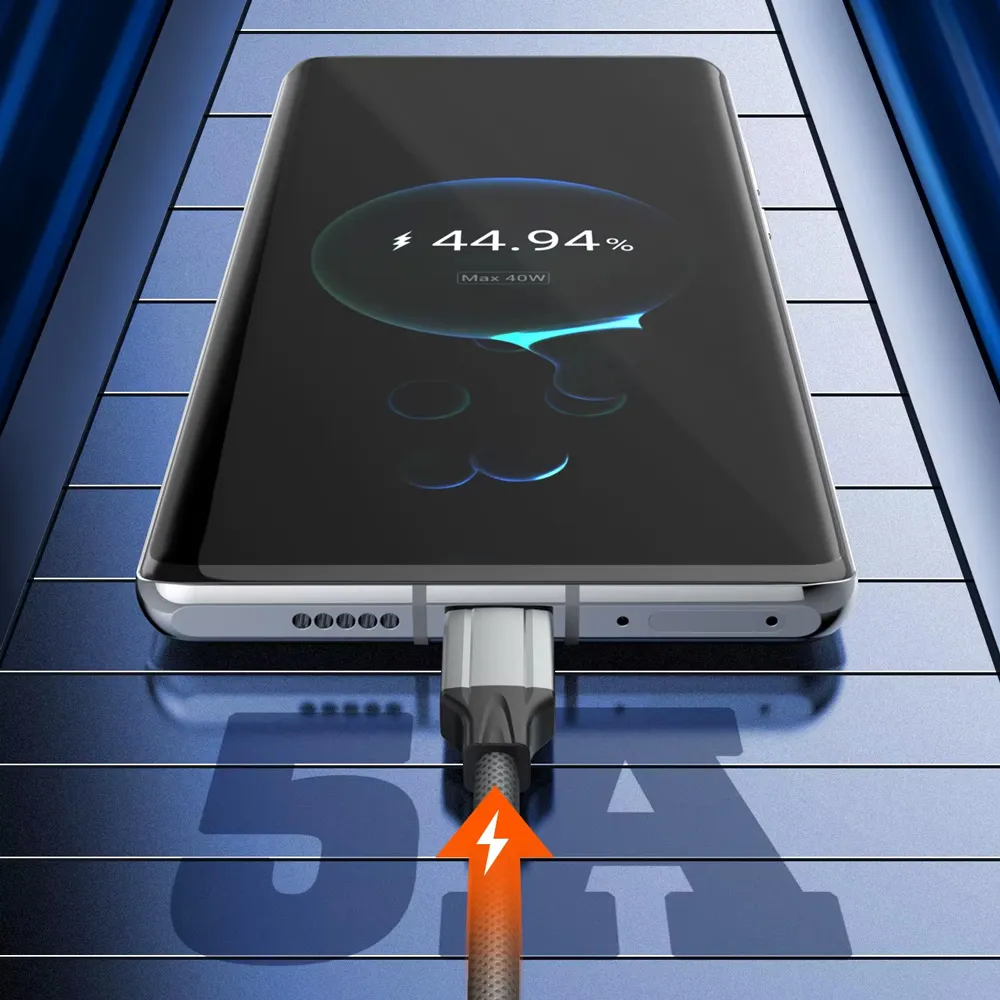 Data kabl LDNIO LC441c-100W Type C na Type C sivi 1m