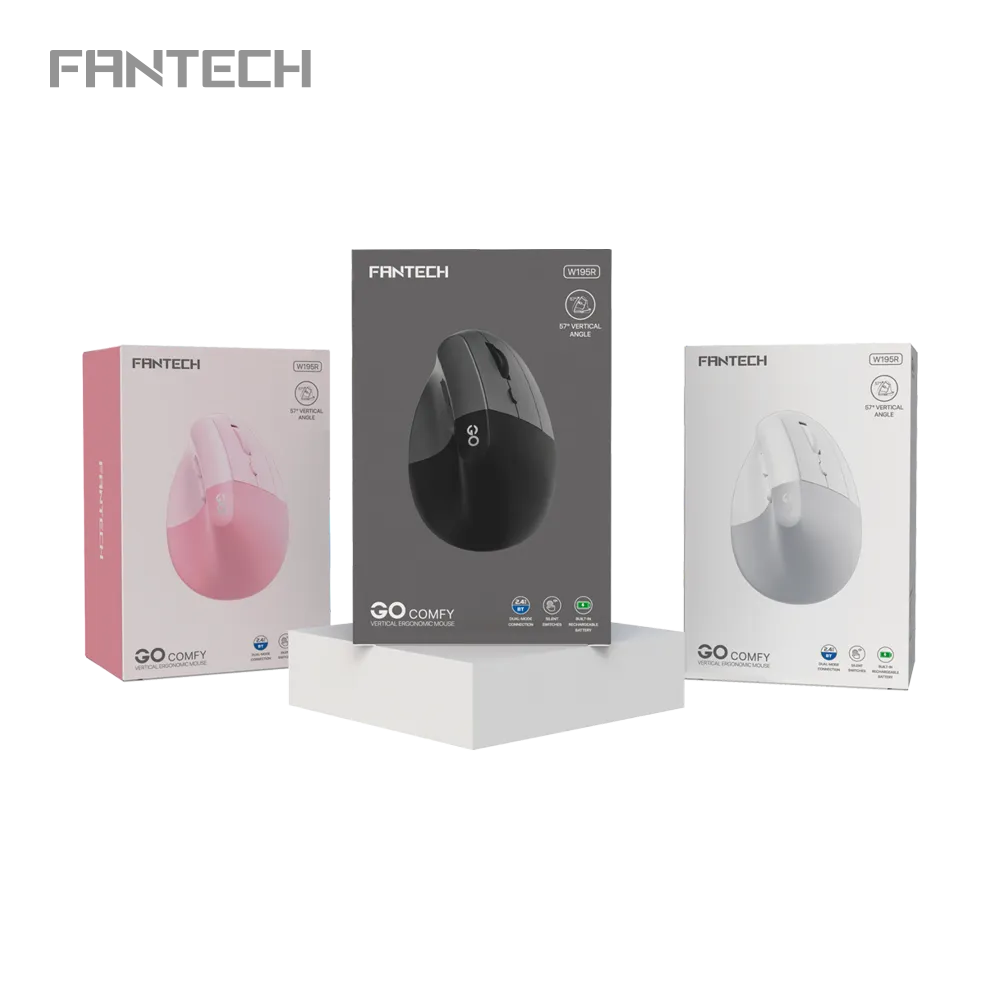 Mis Wireless Fantech W195R GO comfy sivi