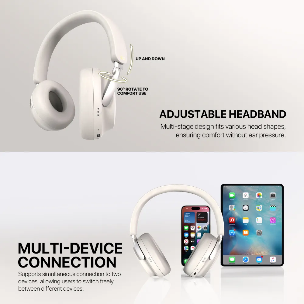 Bluetooth slusalice Fantech GO Flow WH07A sive