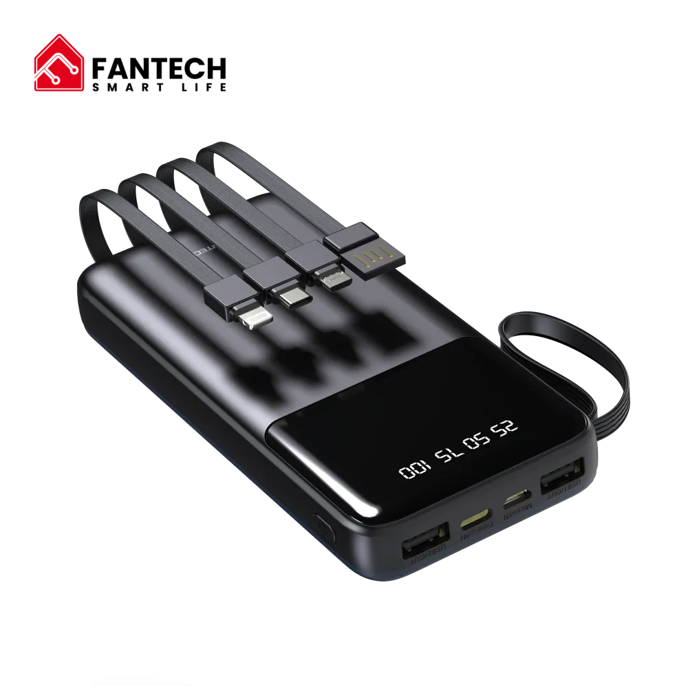 Power bank Prenosiva baterija Fantech S3 10000mAh, 10W crni