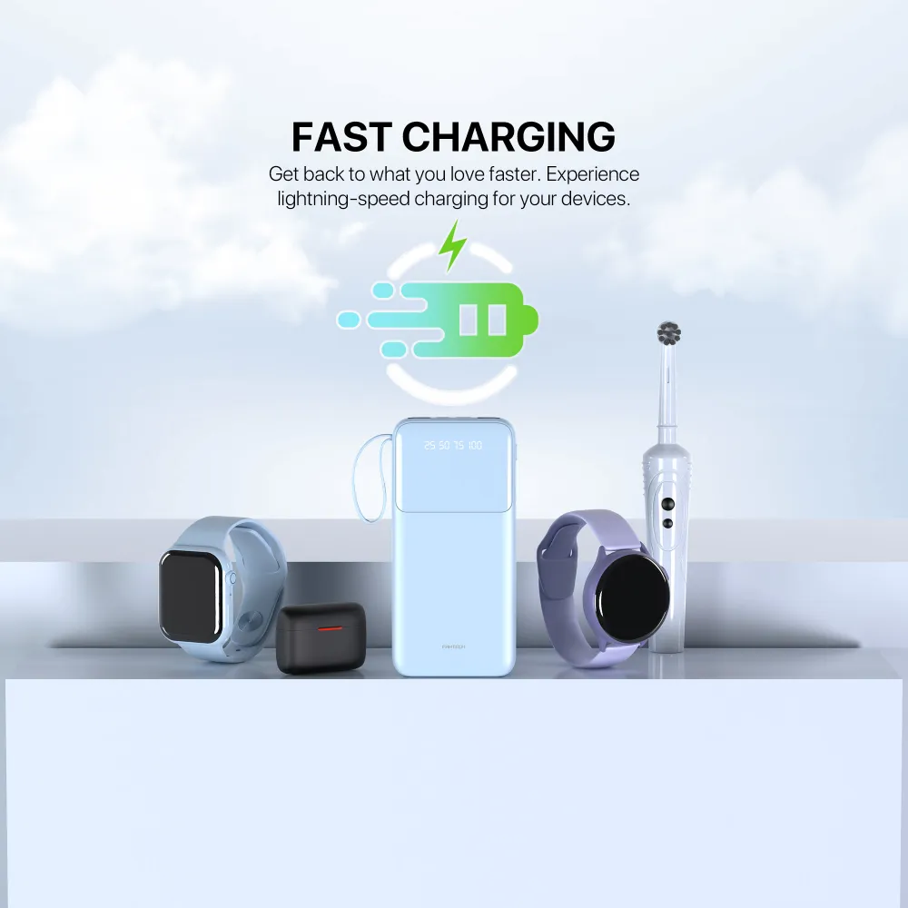 Power bank Prenosiva baterija Fantech S3 10000mAh, 10W crni