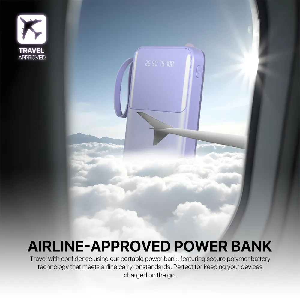 Power bank Prenosiva baterija Fantech S3 10000mAh, 10W crni