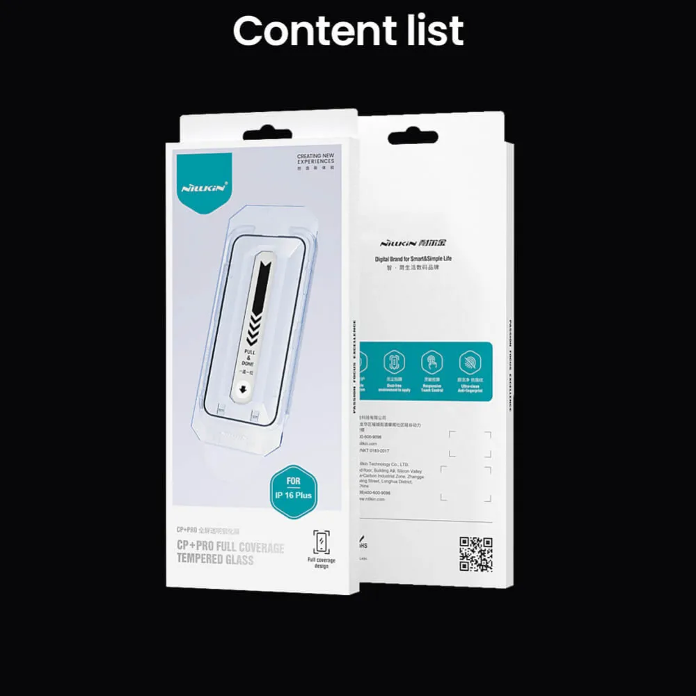 Zastitno staklo Zastitno staklo Nillkin CP+ Pro za iPhone 16 Plus 6.7 crni