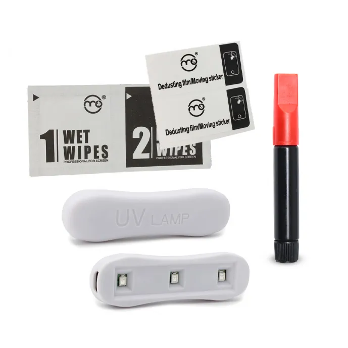 Zastitno staklo Zastitno staklo Premium UV Glue Full Cover + Lampa za Honor Magic 7 Lite