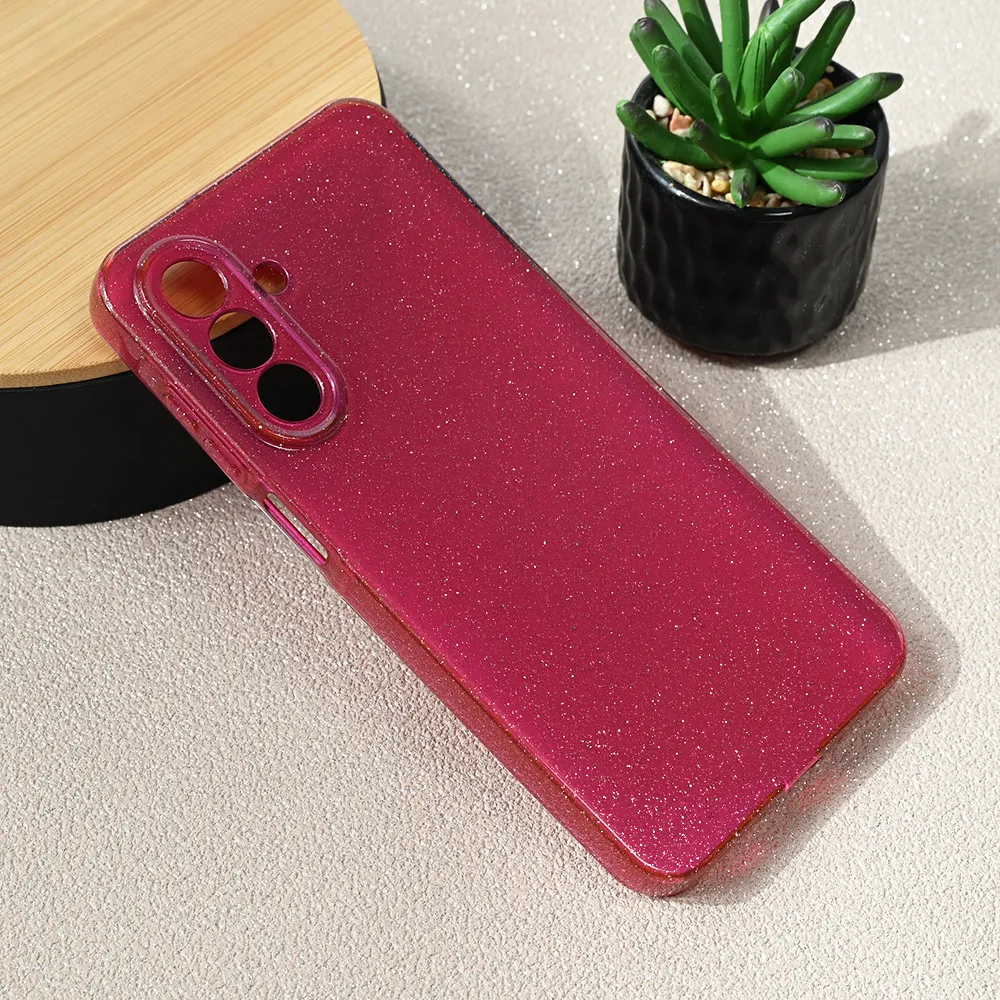 Maska Sparkle Dust za Samsung A266B Galaxy A26 5G bordo