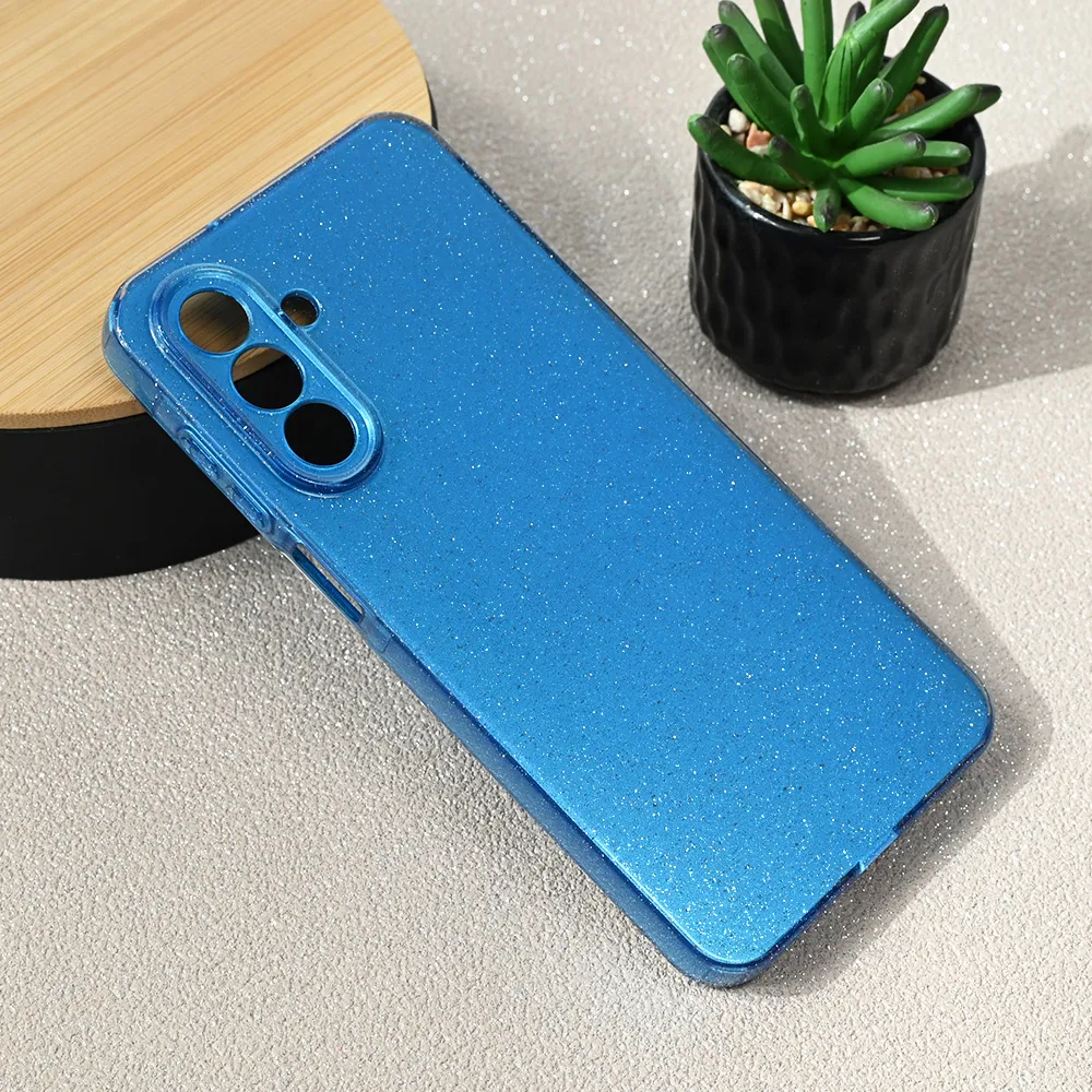 Maska Sparkle Dust za Samsung A266B Galaxy A26 5G svetlo plava