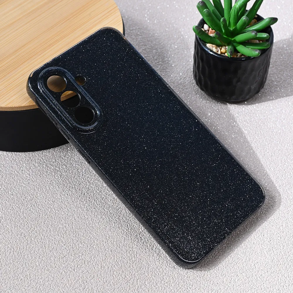 Maska Sparkle Dust za Samsung A566B Galaxy A56 5G crna