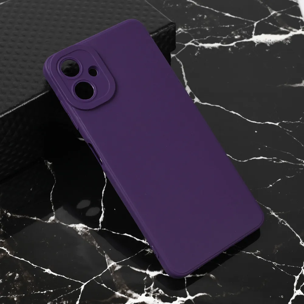 Maska Teracell Giulietta za Samsung A065F Galaxy A06 mat tamno ljubicasta