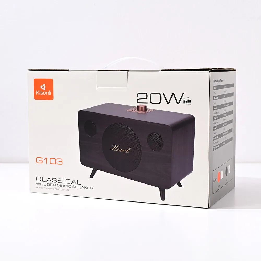 Bluetooth zvucnik Kisonli G103 crni