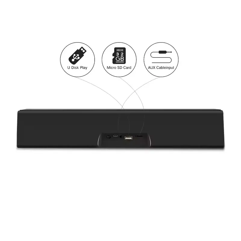 Bluetooth zvucnik Kisonli LED-805 crni
