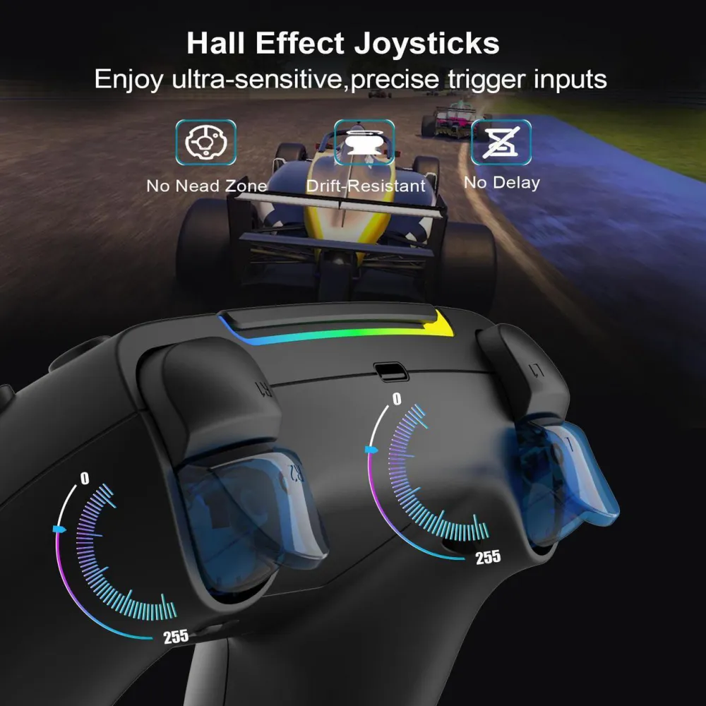 Joypad Elite WIFI za PS5 crni RGB