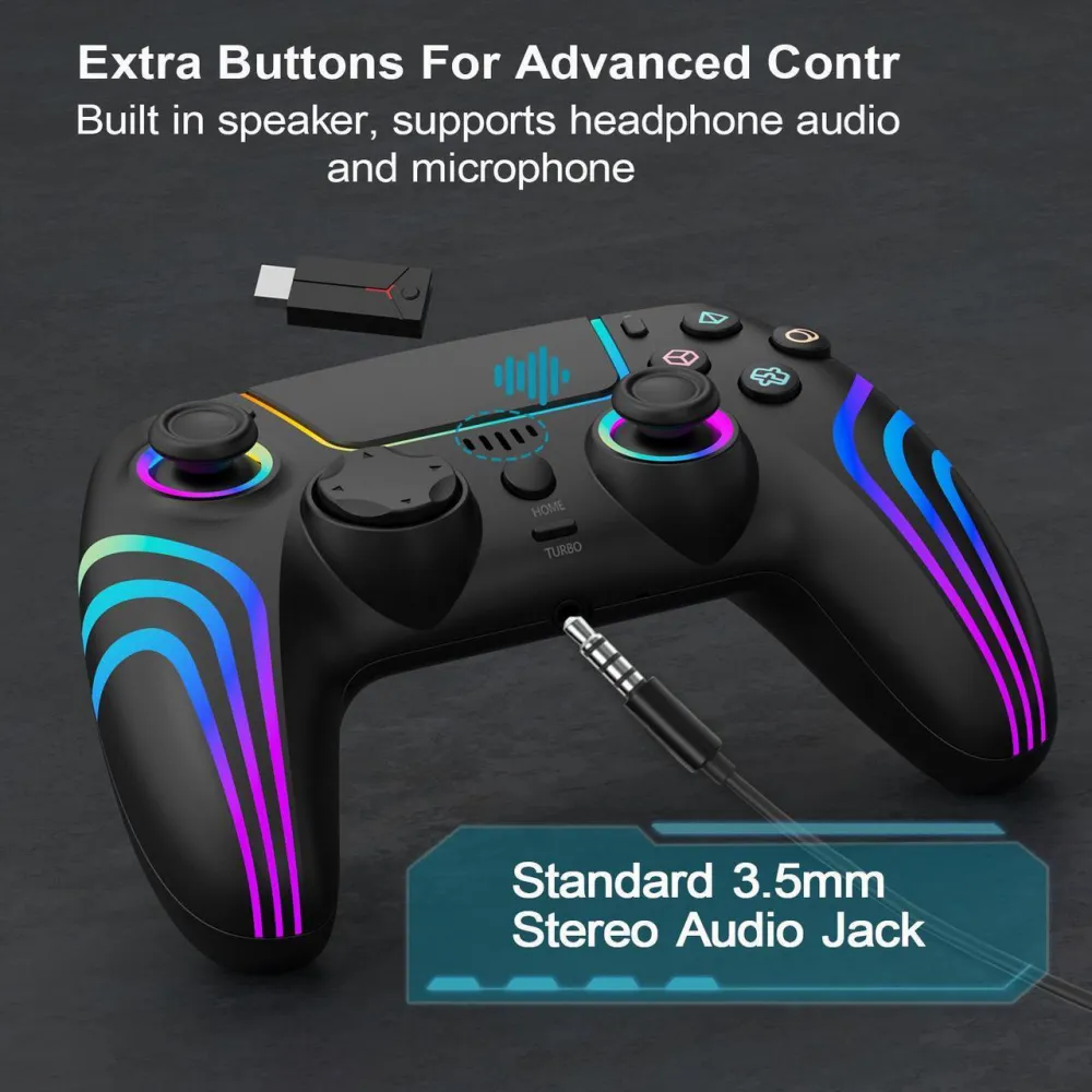 Joypad Elite WIFI za PS5 crni RGB