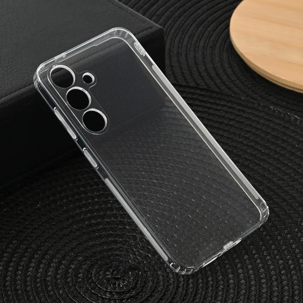 Maska silikonska Ultra Thin with pluggy za Samsung S921B Galaxy S24 transparent