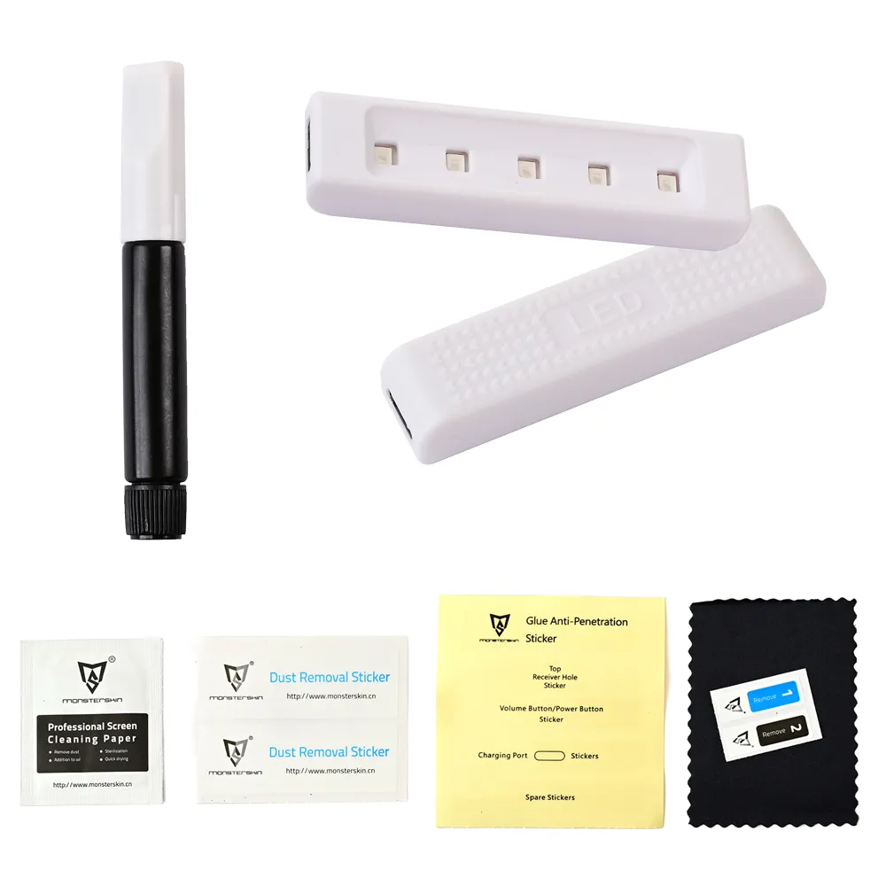 Zastitno staklo Zastitno staklo Monsterskin UV Glue 5D za Honor Magic 7 Lite transparent