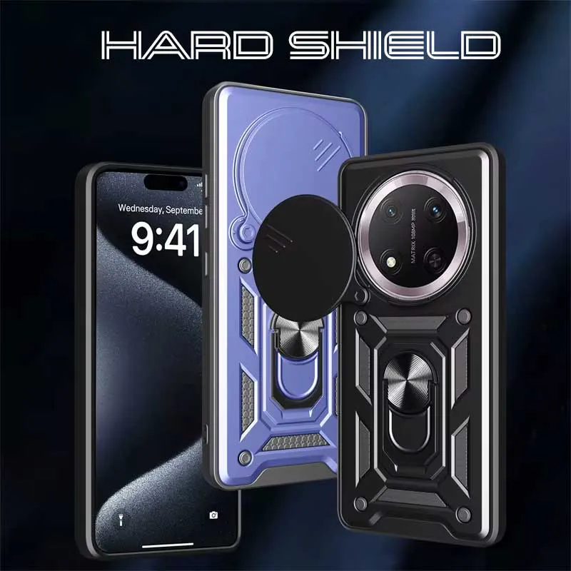 Maska Hard Shield za Honor Magic 7 Lite tamno zelena