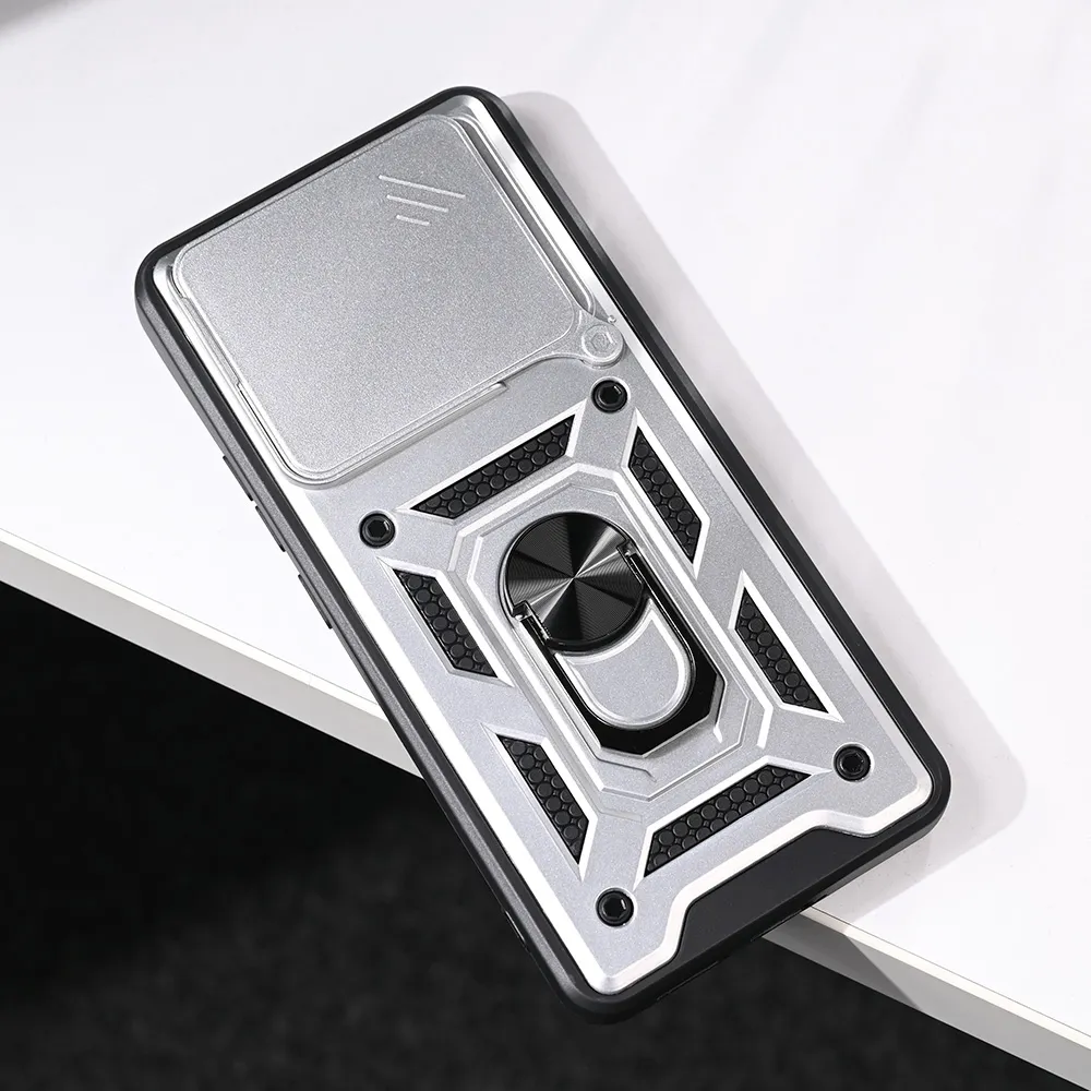 Maska Hard Shield za Xiaomi Redmi Note 14 4G srebrna