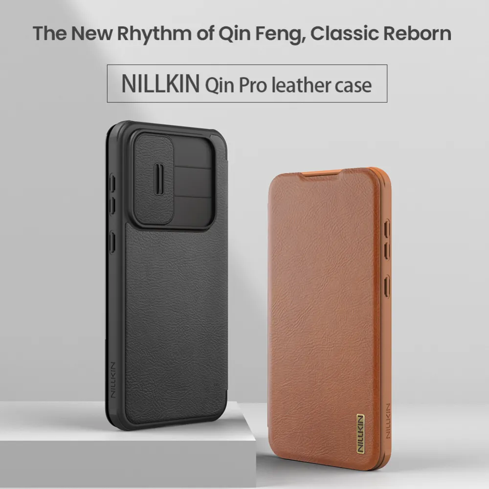 Maska Nillkin Qin Pro za Samsung A566B Galaxy A56 5G crna