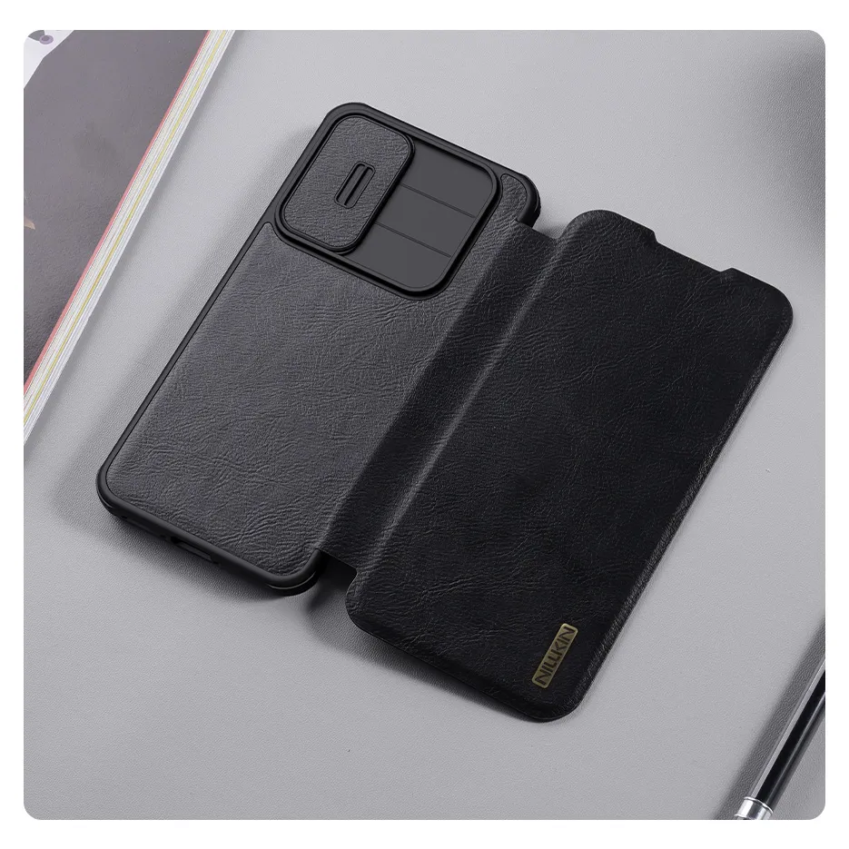 Maska Nillkin Qin Pro za Samsung A566B Galaxy A56 5G crna