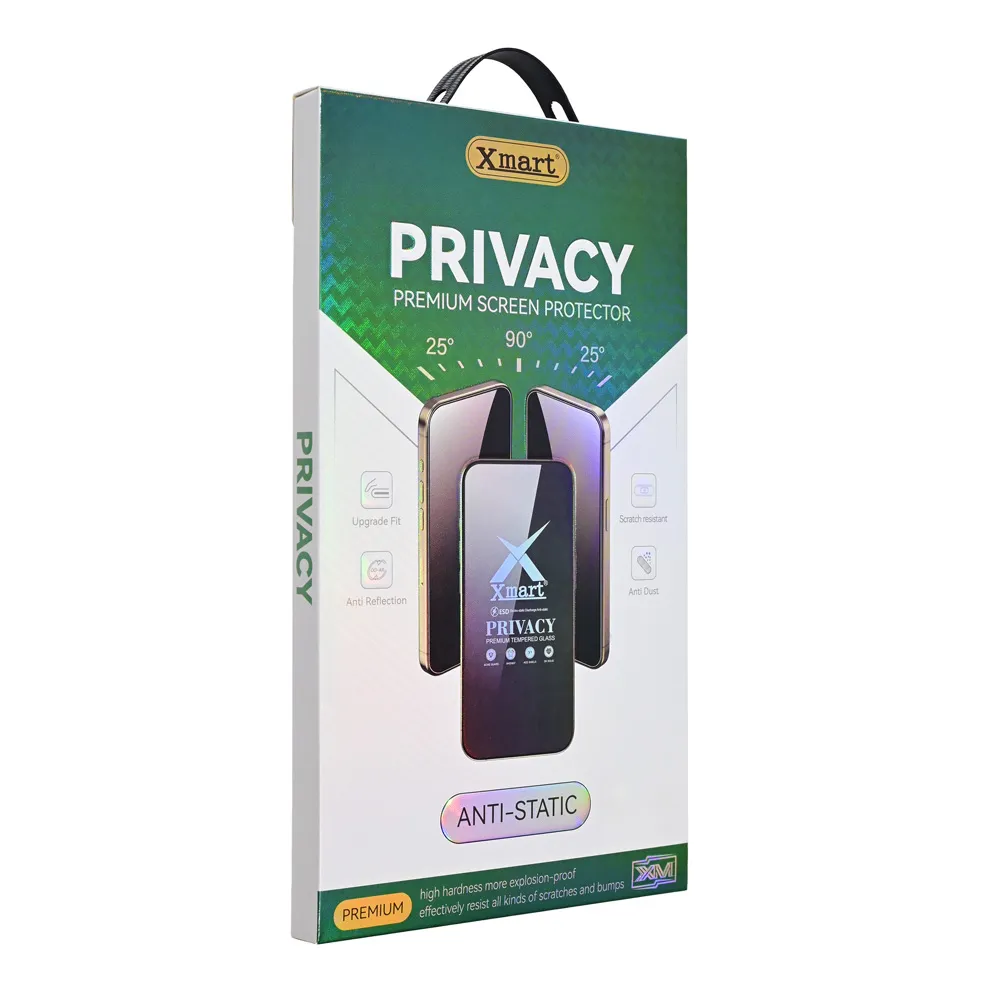 Zastitno staklo Zastitno staklo X Mart 9D Privacy za Samsung S938B Galaxy S25 Ultra (fingerprint unlock)