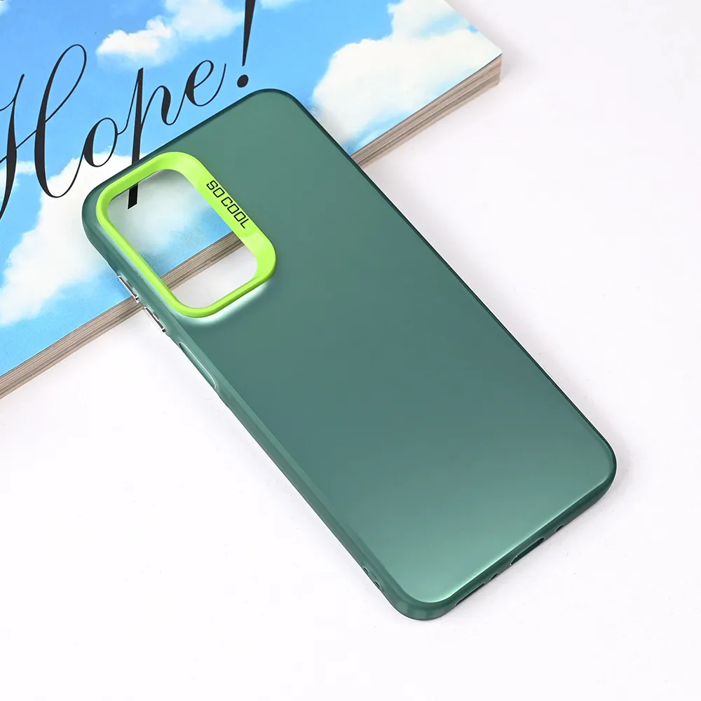Maska Clear za Samsung A266B Galaxy A26 zelena