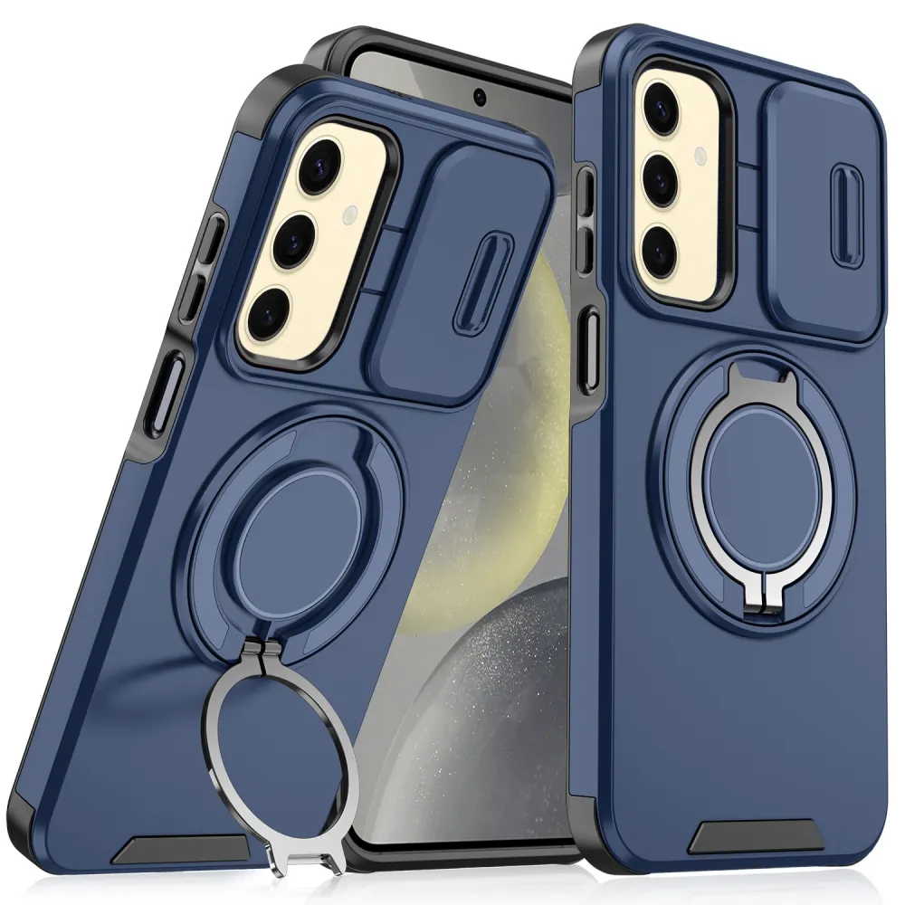 Maska CamShield Ring stand za Samsung A266B Galaxy A26 5G plava