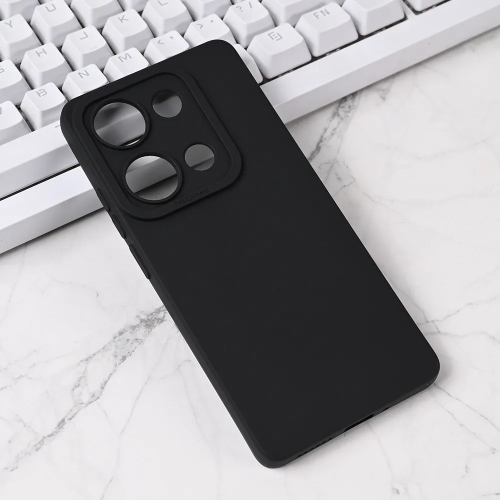 Maska Silikon Pro Camera za Xiaomi Redmi Note 14s crna